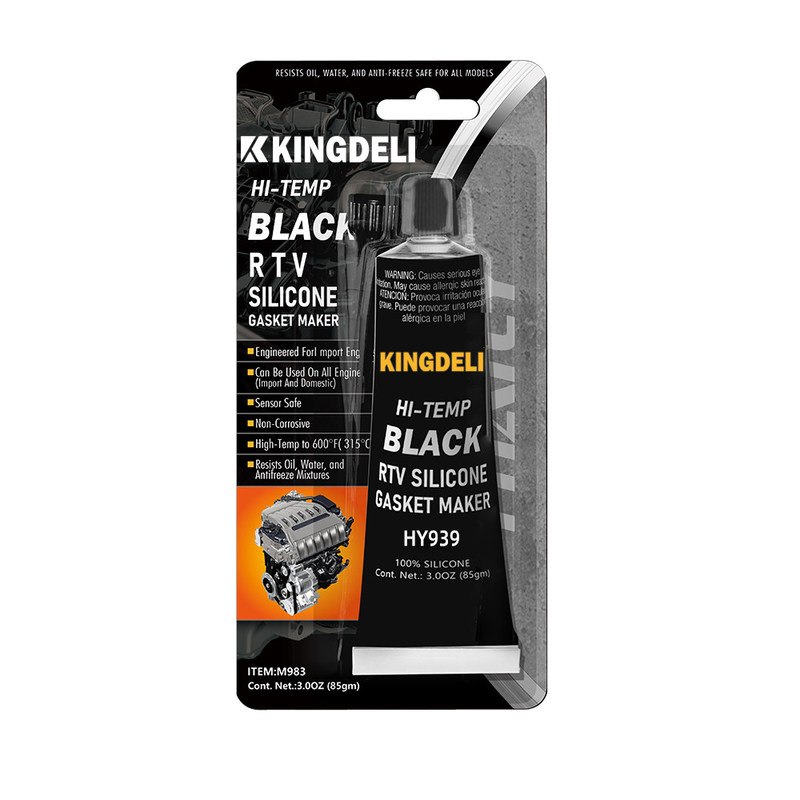 পরিষ্কার কালো ধূসর রঙের সাথে নমনীয় টেকসই গ্যাসকেট মেকার সিলিকন সিলান্ট